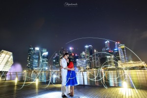 foto prewedding di singapura