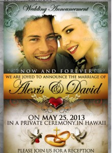 undangan unik ala poster film