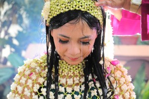 Prosesi Siraman dalam pernikahan adat Jawa