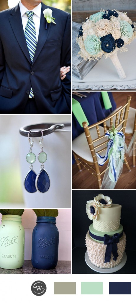 2017-wedding-color-ideas-in-navy-blue-and-mint