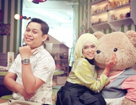 Indahnya Foto Prewedding Muslimah