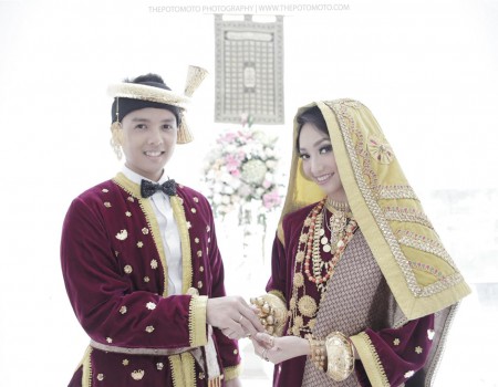 Tampil Cantik dan Mewah Di Pernikahan Adat Koto Gadang