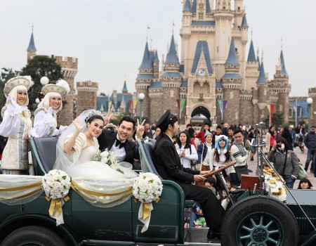 5 Kemewahan Ala Cinderella Di Pernikahan Sandra Dewi dan Harvey