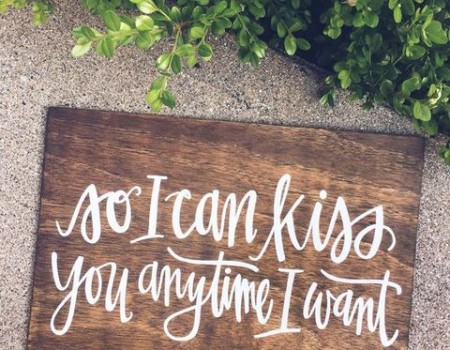 Ide Calligraphy Ini cocok Untuk DIY Dekorasi Pernikahan