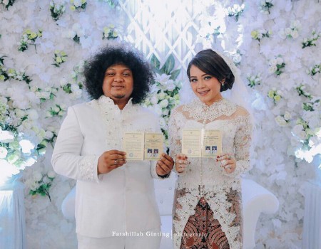Penuh Warna serta Keceriaan , Ini dia Wedding Pernikahan Babe Cabita