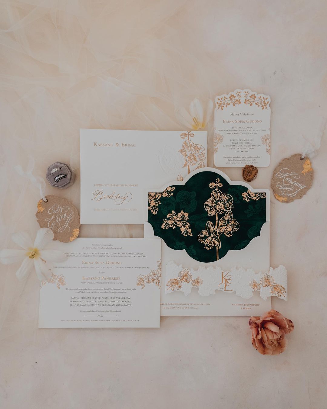 Inspirasi Design Undangan Pernikahan Menarik