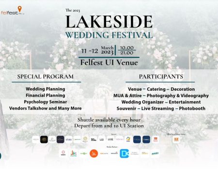 Lakeside Wedding Festival: Pameran Pernikahan dengan Konsep Educational Wedding