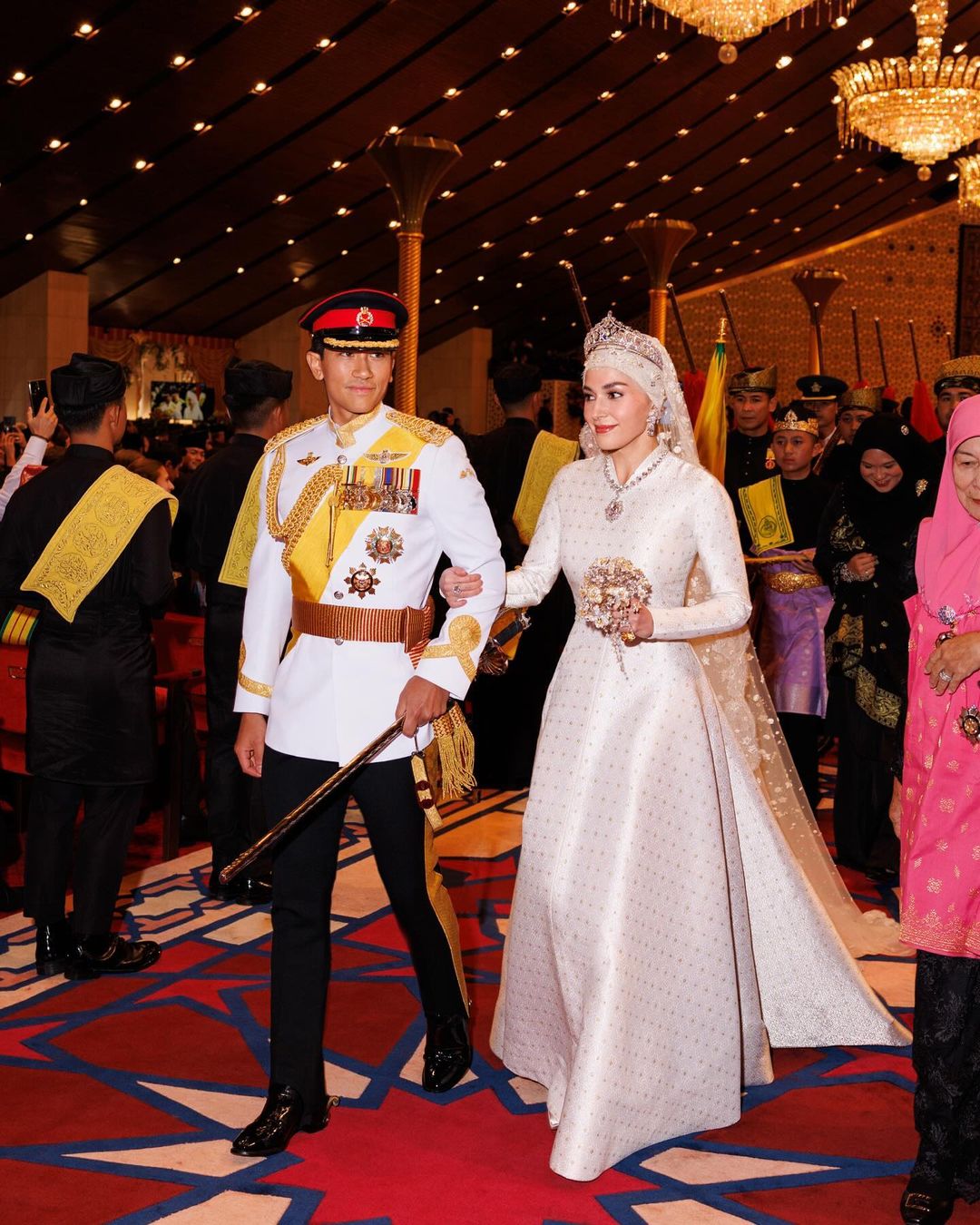 Royal Wedding Pangeran Mateen & Anisha Rosnah